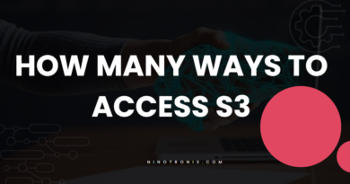How many ways to access s3