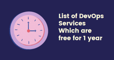 List of DevOps Services Which are free for 1 year