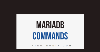 mariadb-commands