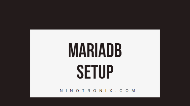 mariadb-setup