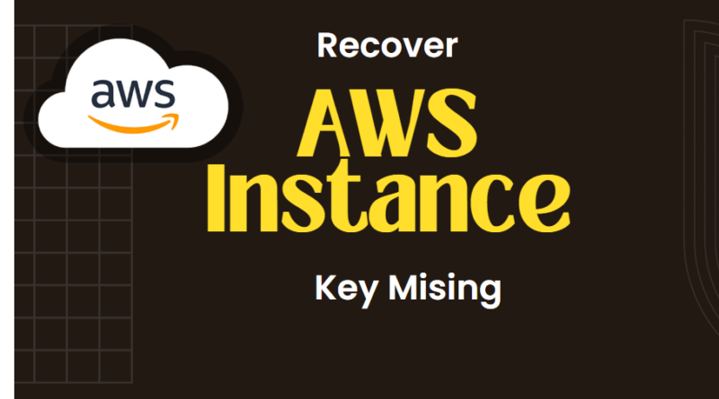 EC2 instance key pair recovery