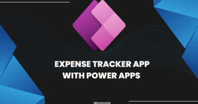 Expense Tracker App with Power Apps