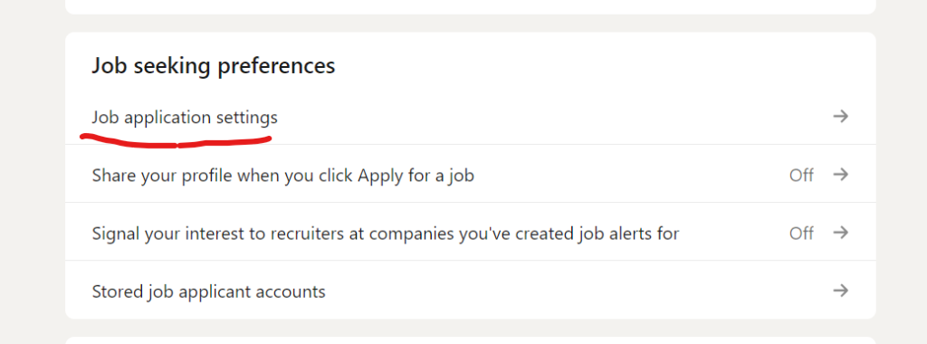Linkedin job posting screen capture